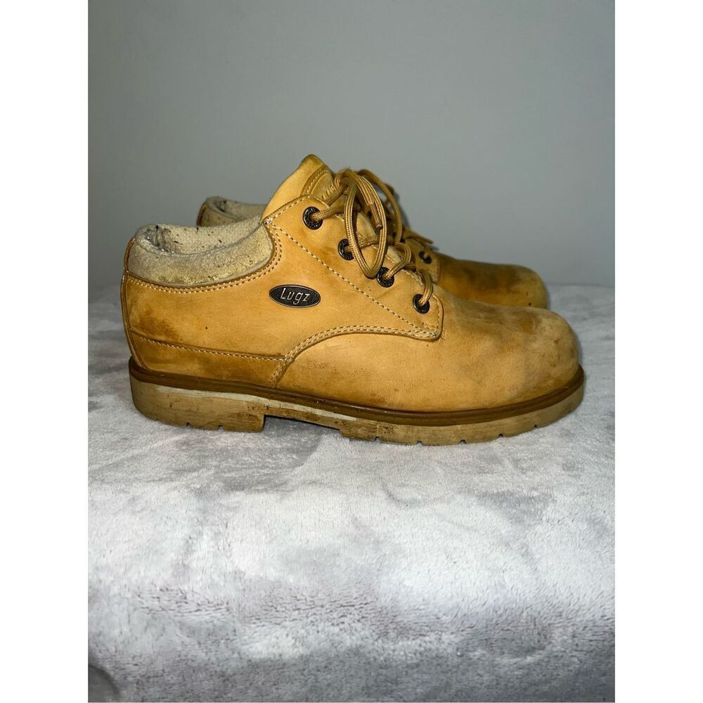 Men’s LUGZ Suede Low Lace Up Boots 9.5